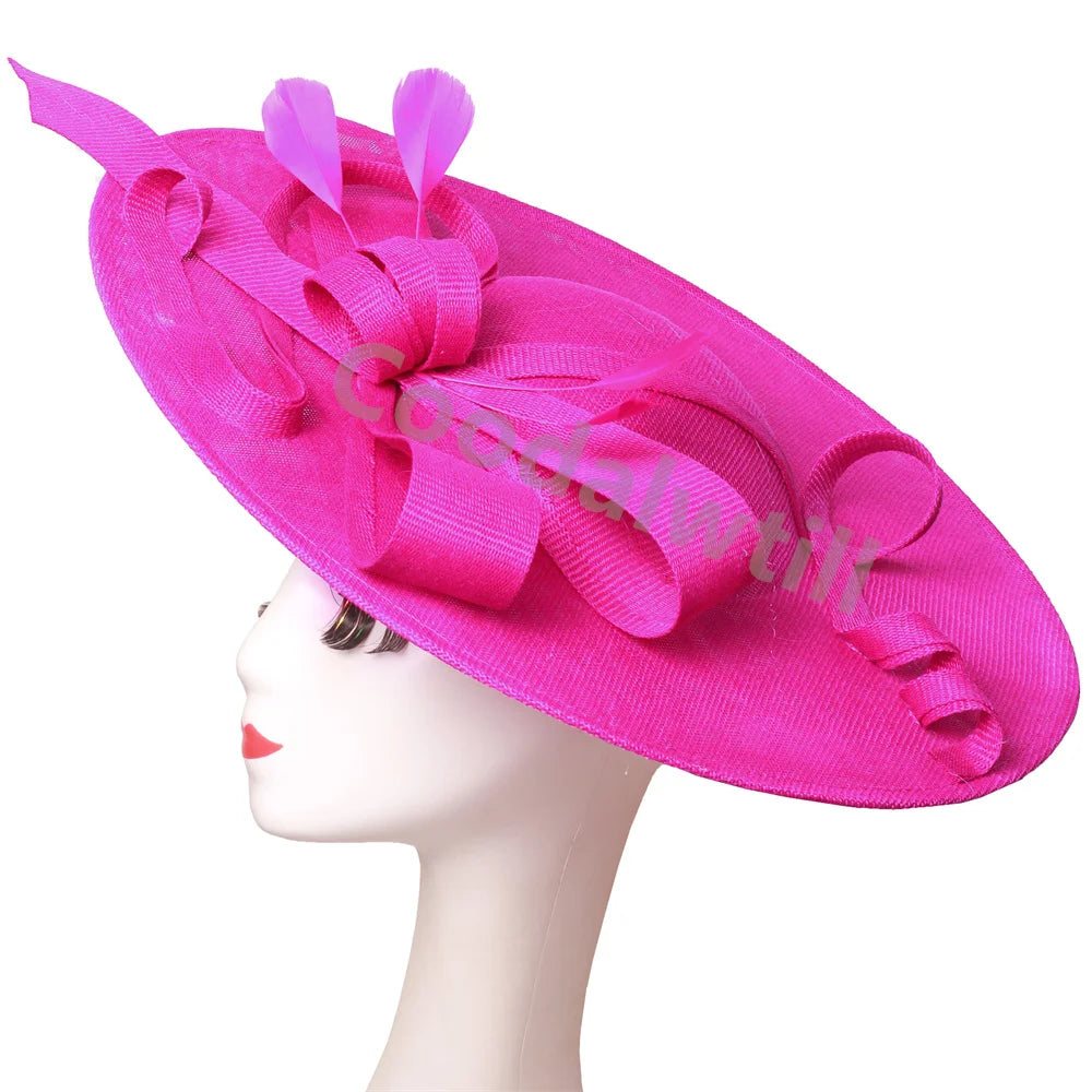 Cherub Women Royal church Hat (Fascinator Hair Clip)