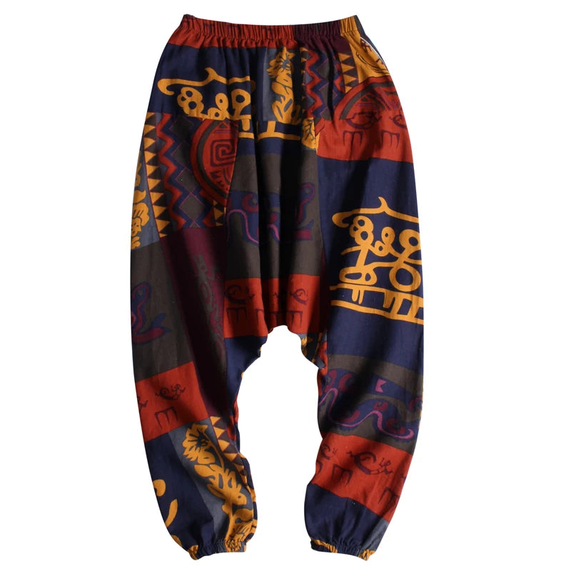 Cherub Baggy Cotton Linen Harem urban pants for men