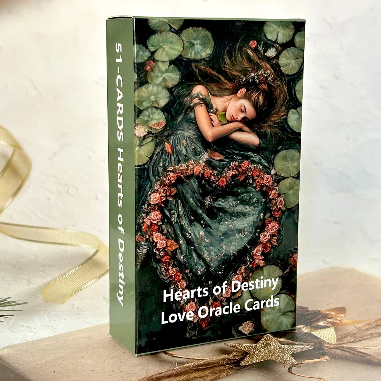 51PCS Love Message Oracle Cards Interpersonal Predictions for Coming Year Relationship Divination Runes Love Board Game Tarot