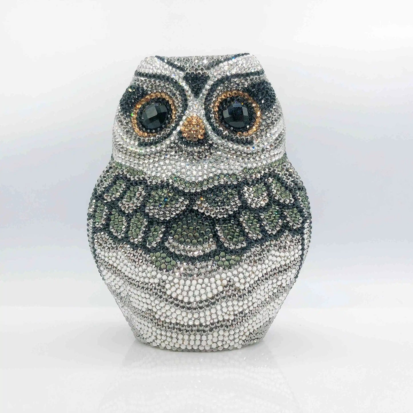 Cute Owl Clutch Women Crystal Evening Bags Luxury Animal Handbag Rhinestone Wedding Party Purse Luxurious Evening Bag