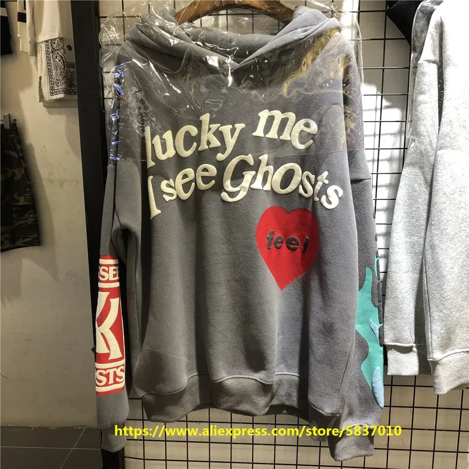 Cherub Lucky Hoodies MEN & Women I see Ghosts Hoodies