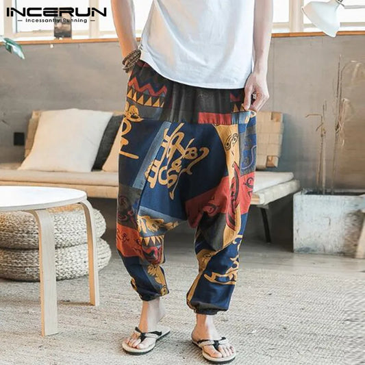 Cherub Baggy Cotton Linen Harem urban pants for men