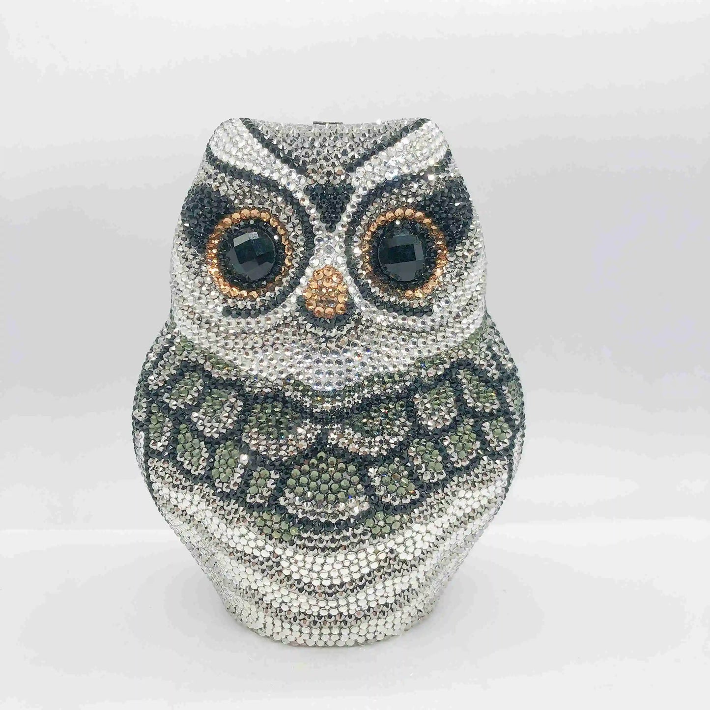 Cute Owl Clutch Women Crystal Evening Bags Luxury Animal Handbag Rhinestone Wedding Party Purse Luxurious Evening Bag