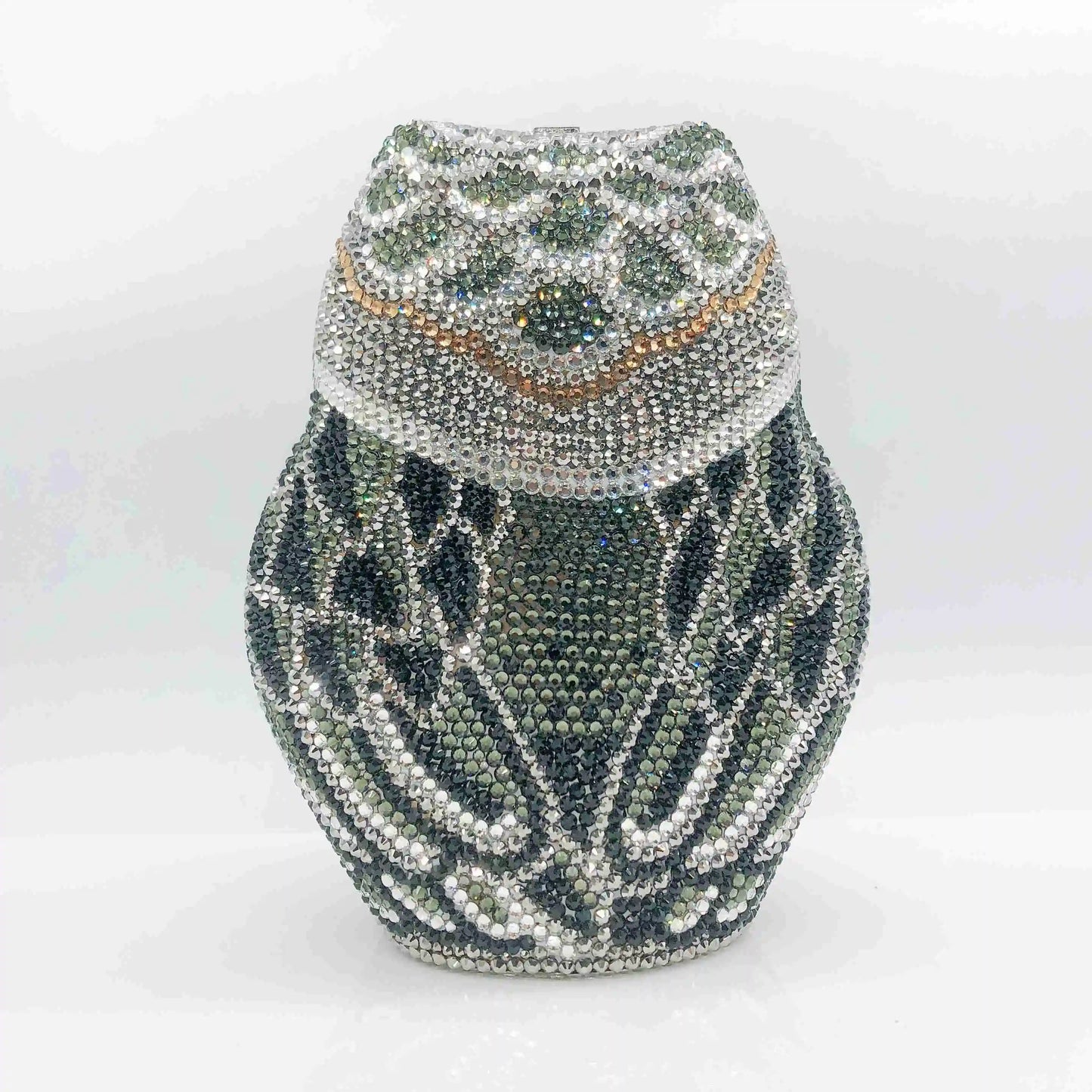 Cute Owl Clutch Women Crystal Evening Bags Luxury Animal Handbag Rhinestone Wedding Party Purse Luxurious Evening Bag