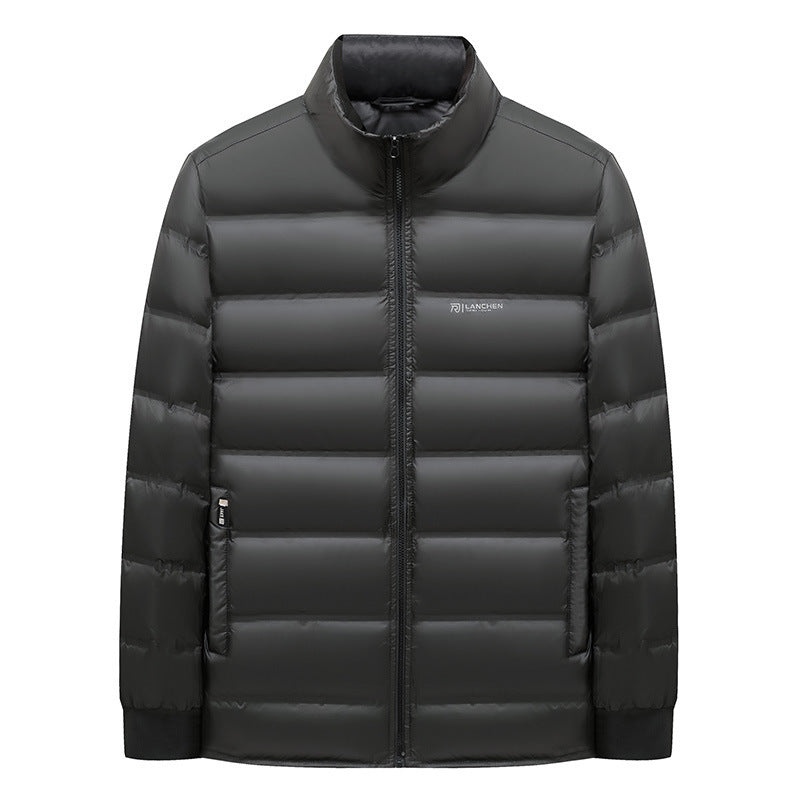 [Goose down Liner] 2025 Men's down Jacket Winter Extreme Cold Protection Warmth for Middle-Aged Dad Business Warm Goose down Jacket