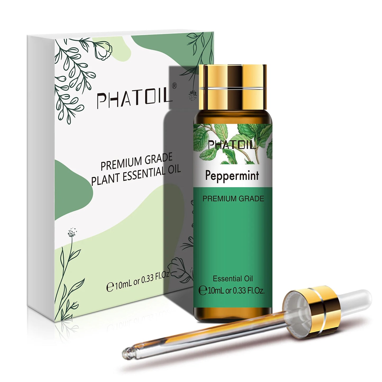 PHATOIL 10ml Lemon Eucalyptus Spearmint Lemongrass Aromatherapy Essential Oil For Diffuser Candle Making DIY Scented Product