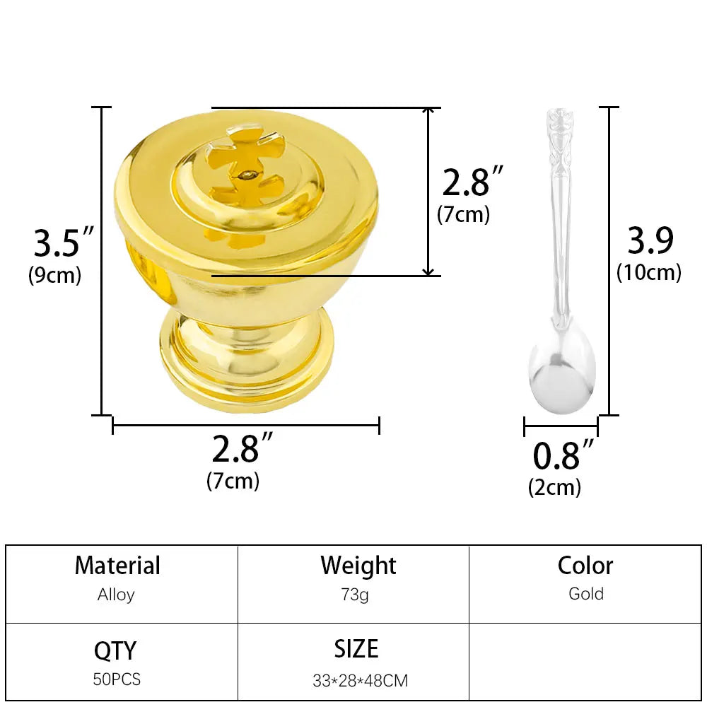 Holy Grail Holy Box Orthodox Rosary Rosary Gold-plated Liturgical Supplies Holy Communion Cup Mass Supplies