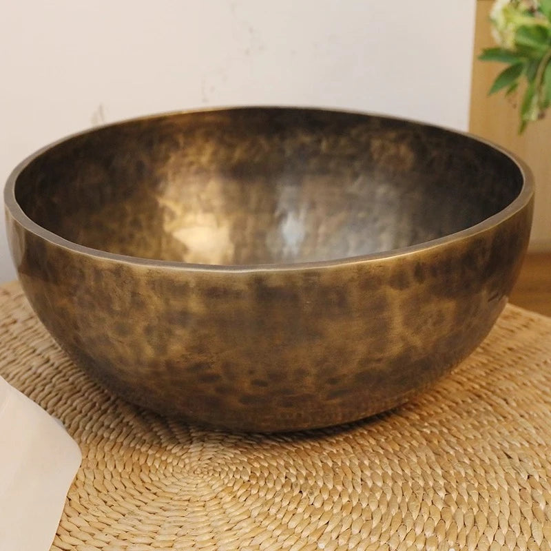 Handmade Copper Singing Bowls Yoga Healing Sound Bowl Meditation Singing Bowl Stress Reduction Relax Percussion Instruments