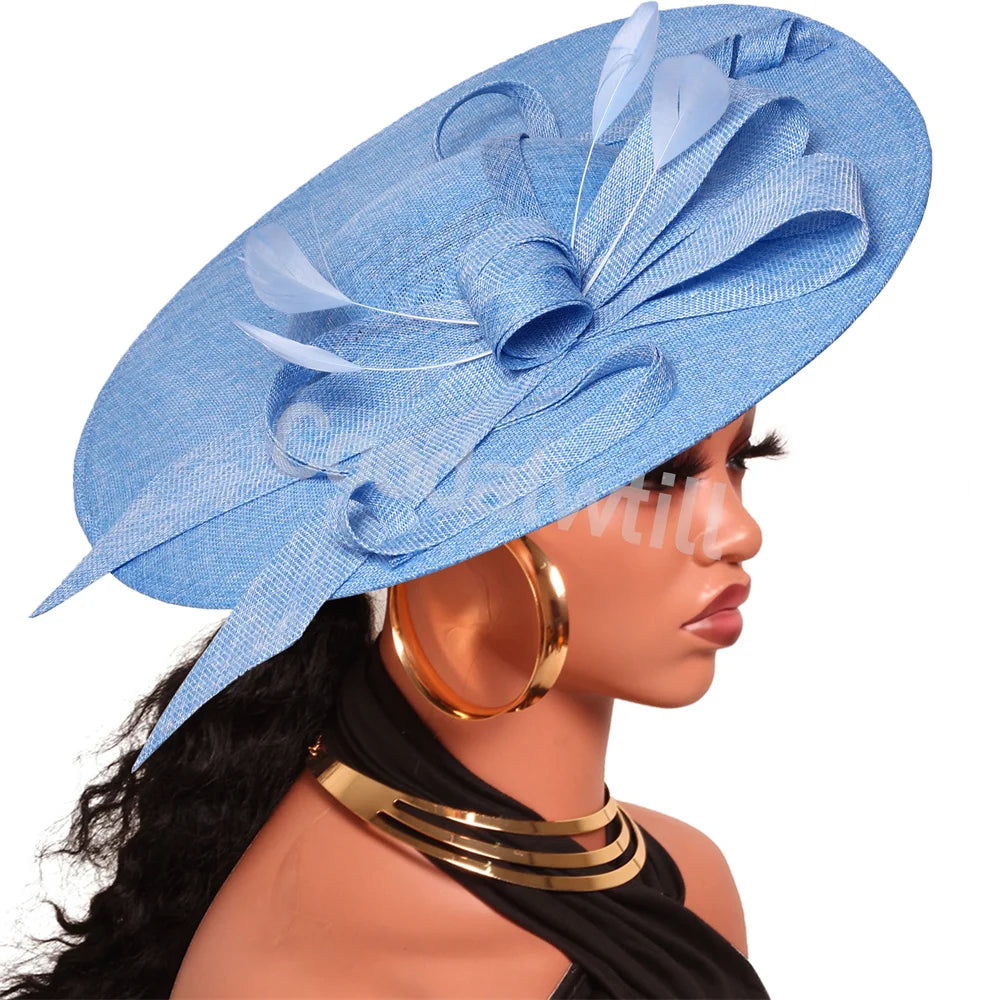 Cherub Women Royal church Hat (Fascinator Hair Clip)