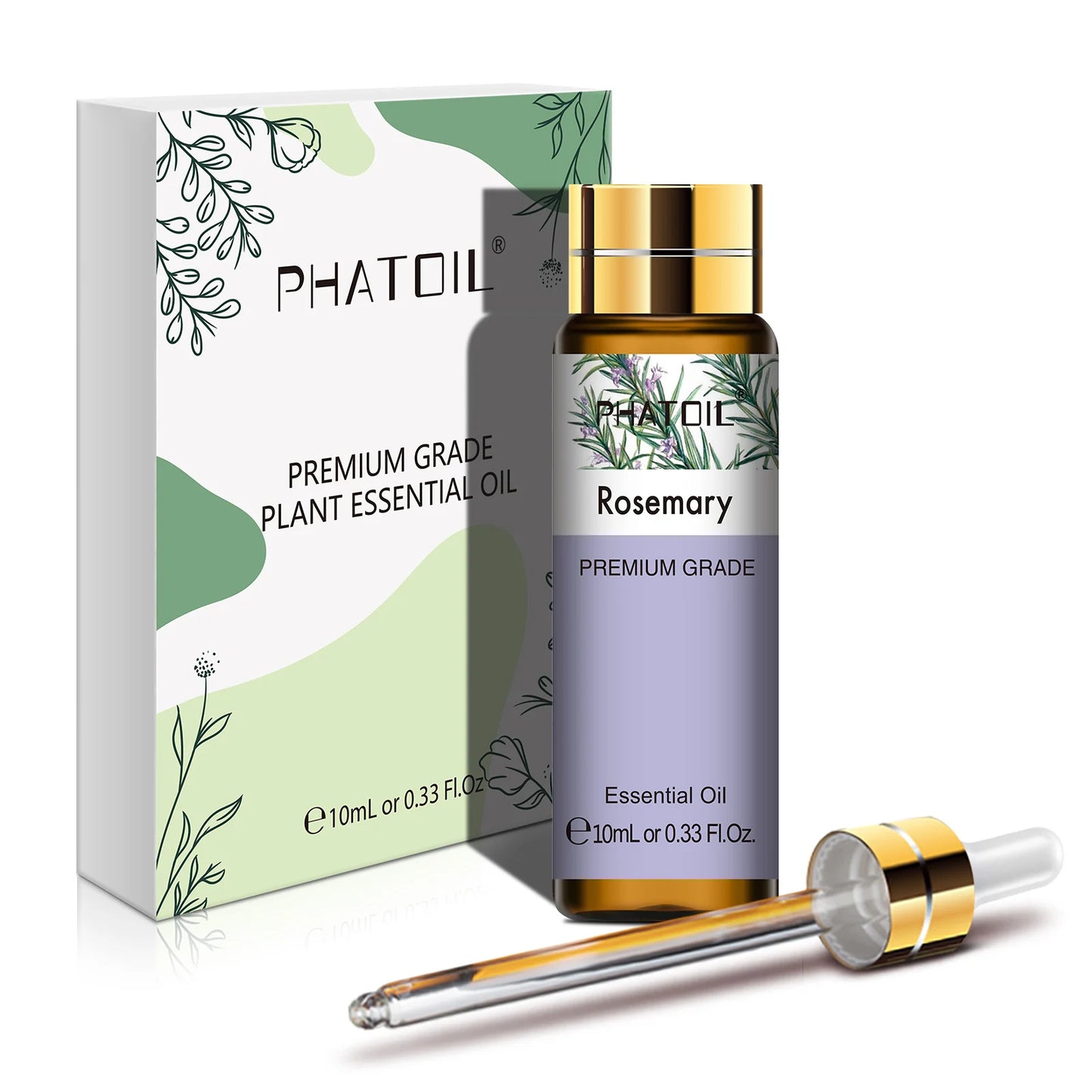 PHATOIL 10ml Lemon Eucalyptus Spearmint Lemongrass Aromatherapy Essential Oil For Diffuser Candle Making DIY Scented Product