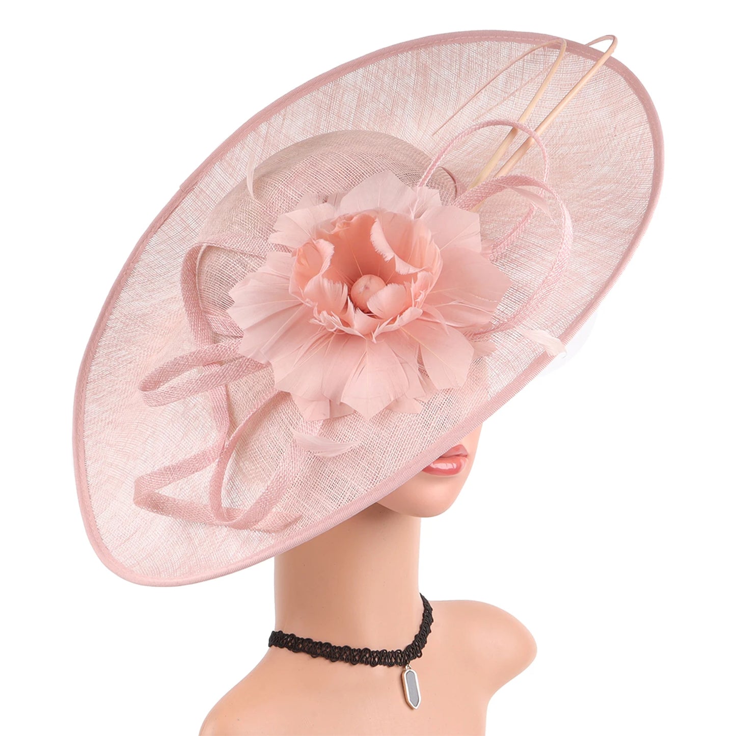 Cherub Unique church Hat Fashion Top Church Hats/ Bride Fascinators Female