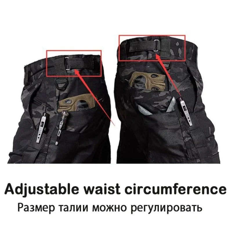 Cherub Cargo Tactical Pants Outdoor Multi-pocket.Cargo Pant
