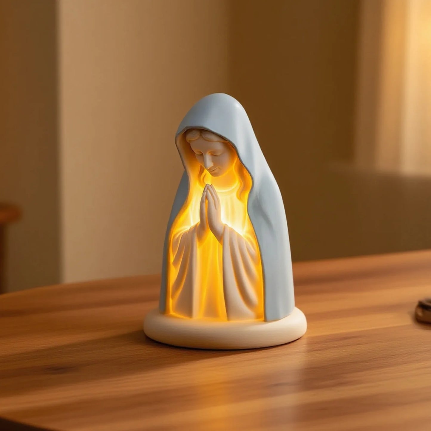 Praying Women Statue Resin Elegant Our Lady Prayer Desktop Ornaments Home Decor Best Gift for Believers