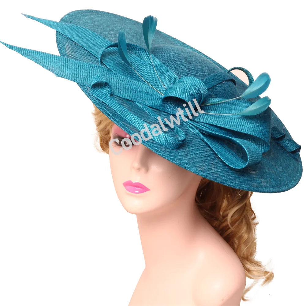 Cherub Women Royal church Hat (Fascinator Hair Clip)