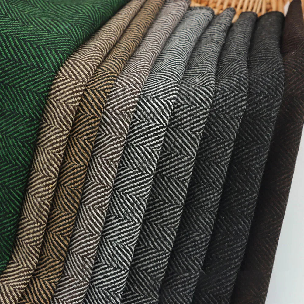 Elegant Tweed Men's Suits for Winter Single Breasted Notch Lapel Slim Fit Male Clothing High Quality 3 Piece Jacket Pants Vest