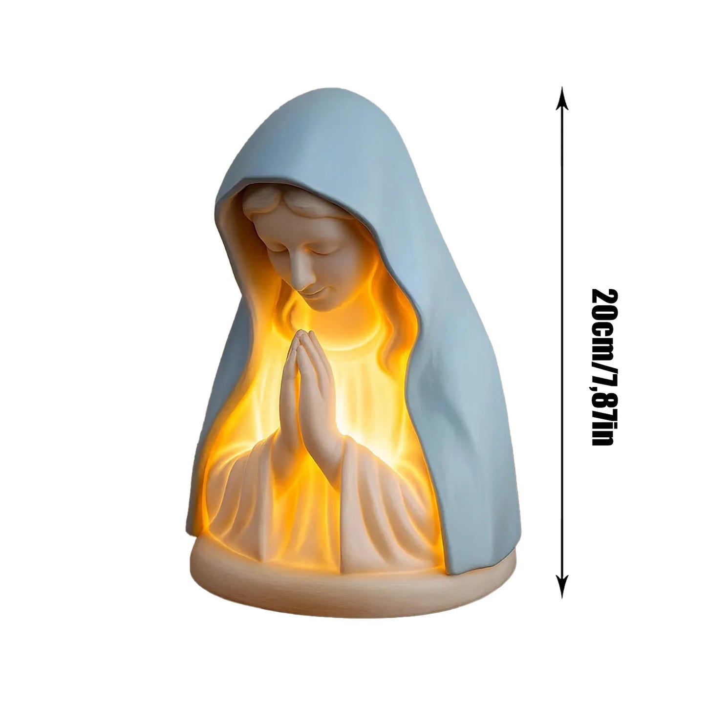 Praying Women Statue Resin Elegant Our Lady Prayer Desktop Ornaments Home Decor Best Gift for Believers