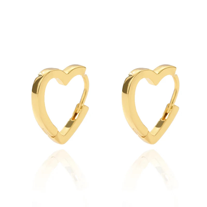 Stainless Steel Shell Earrings For Women Gold Color C-shaped Starfish Butterfly Earring
