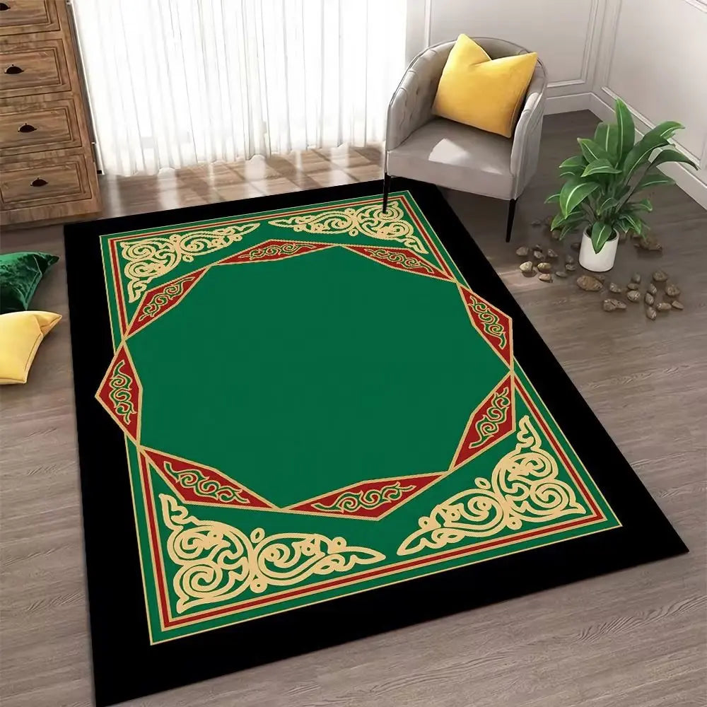 Islamic thick prayer rugs (for men). Men's prayer mats for Muslim Ramadan. Thickened and soft men's prayer mats. Portable prayer