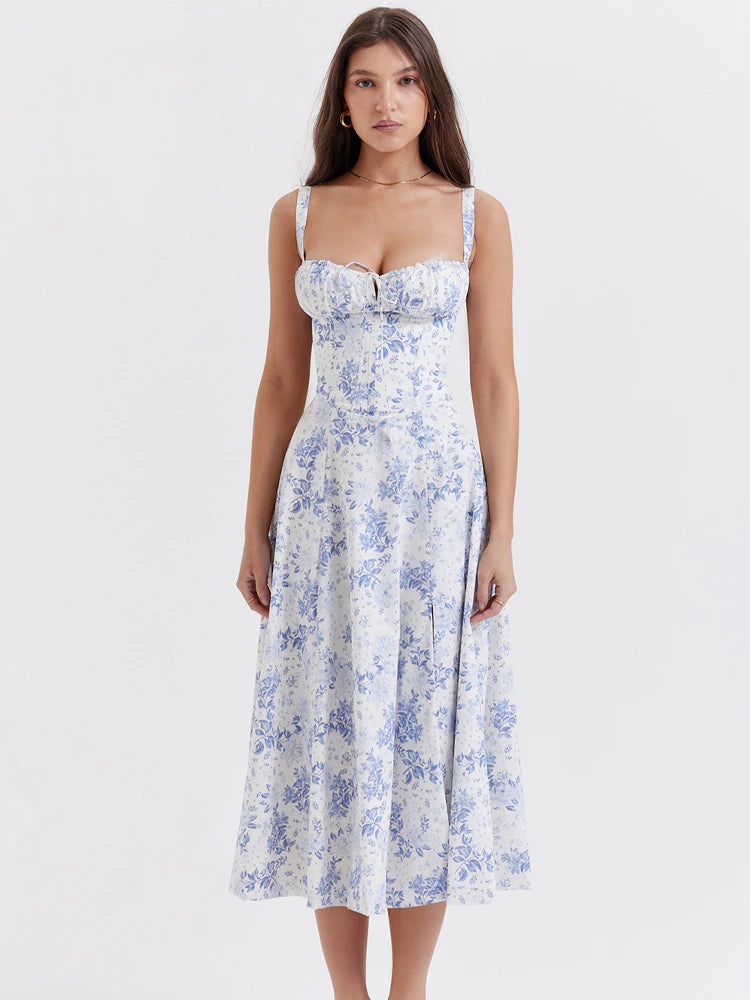 Cherub Floral Printed Women Summer Dress.