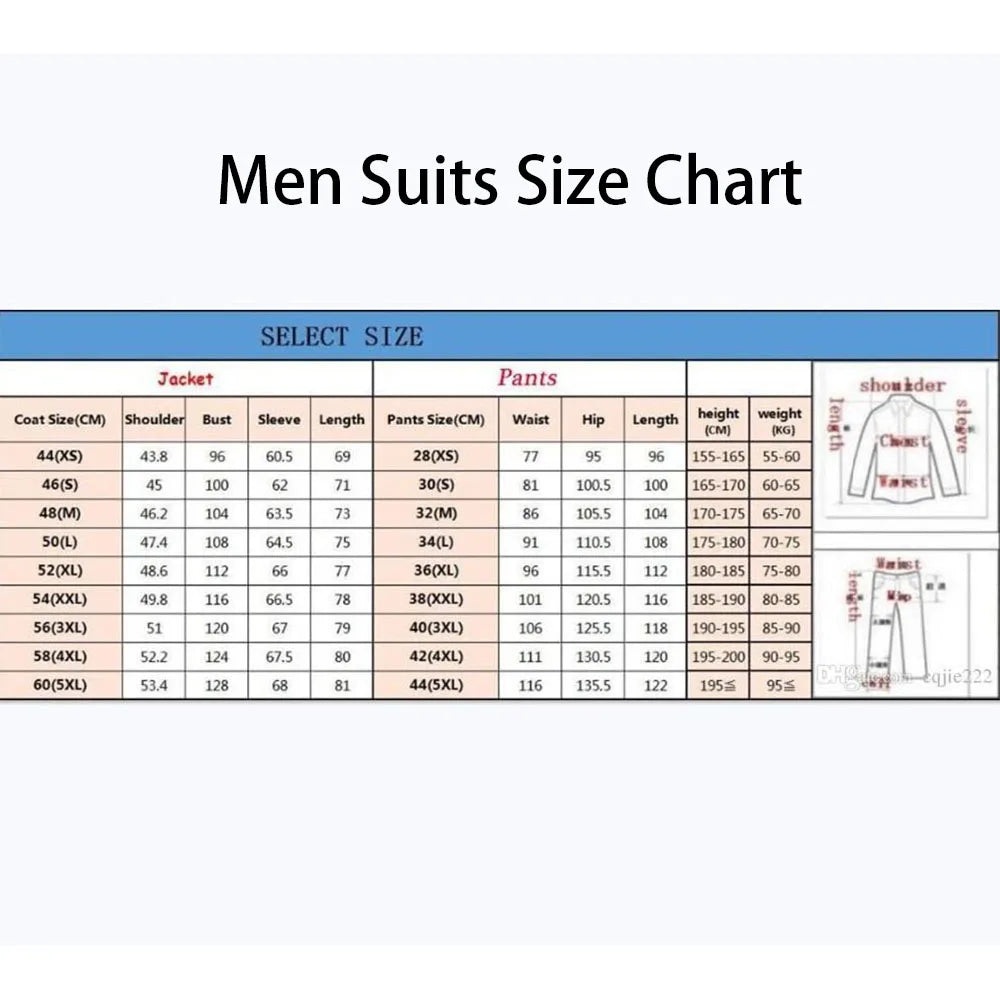 Elegant Tweed Men's Suits for Winter Single Breasted Notch Lapel Slim Fit Male Clothing High Quality 3 Piece Jacket Pants Vest