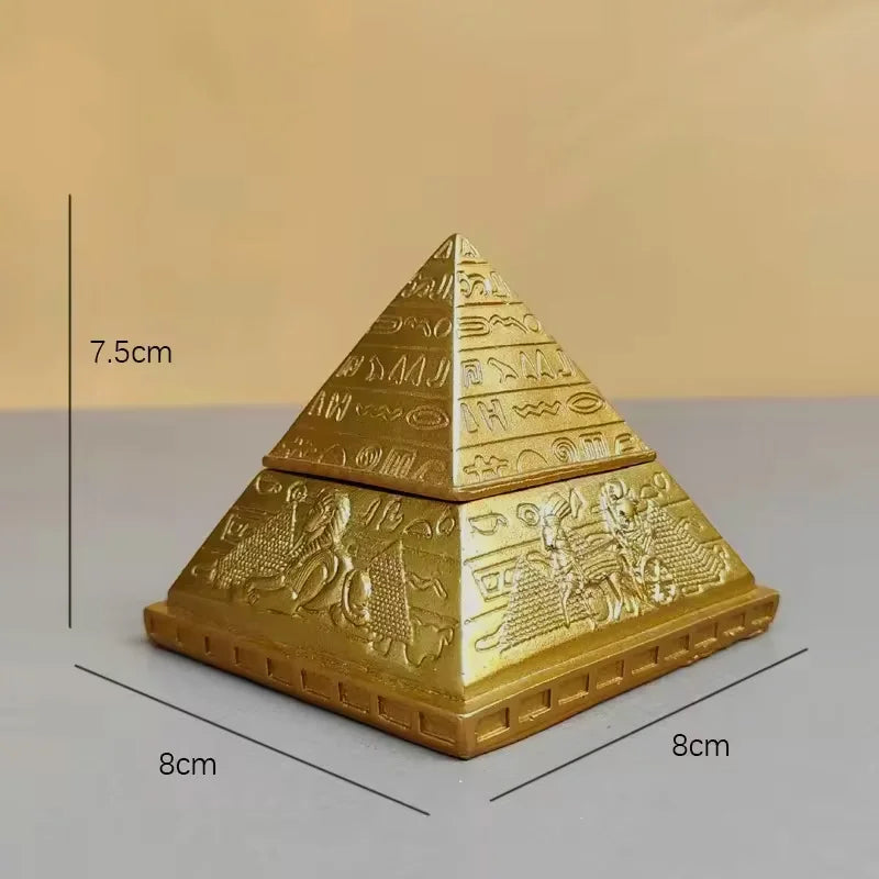 Ancient Egypt Isis Statue Egyptian Magic Marriage Goddess Figurines Resin Pyramid Obelisk Sculpture Crafts Home Decortion
