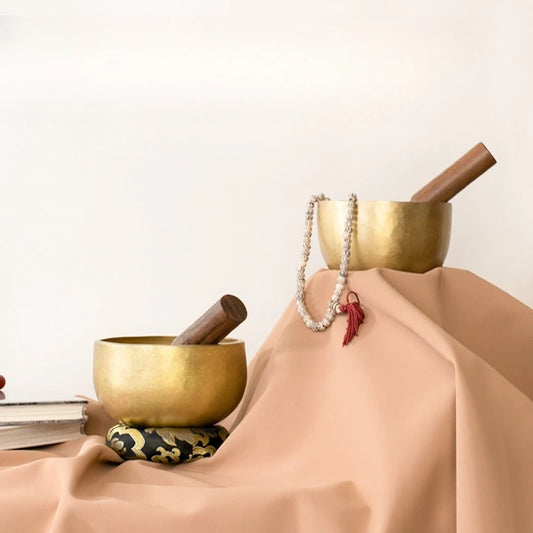 Nepalese Handmade Singing Bowls Yoga Tibet Buddha Meditation Healing Sound Therapy Copper Bowl Percussion Musical Instruments