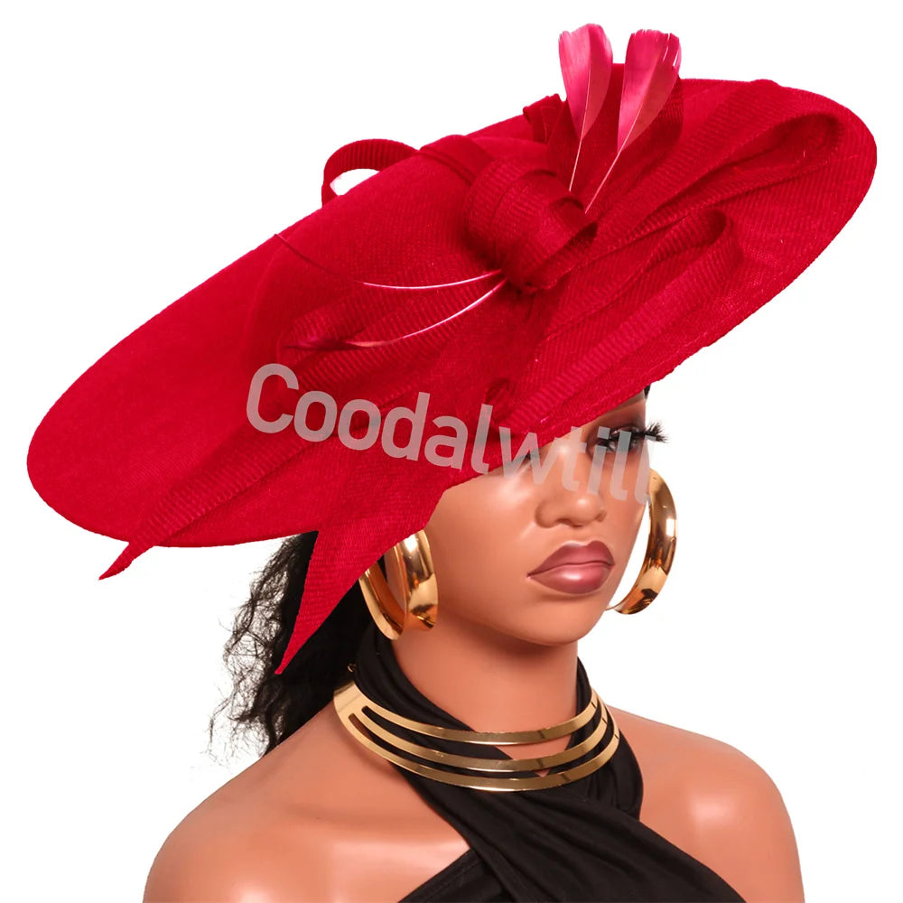 Cherub Women Royal church Hat (Fascinator Hair Clip)