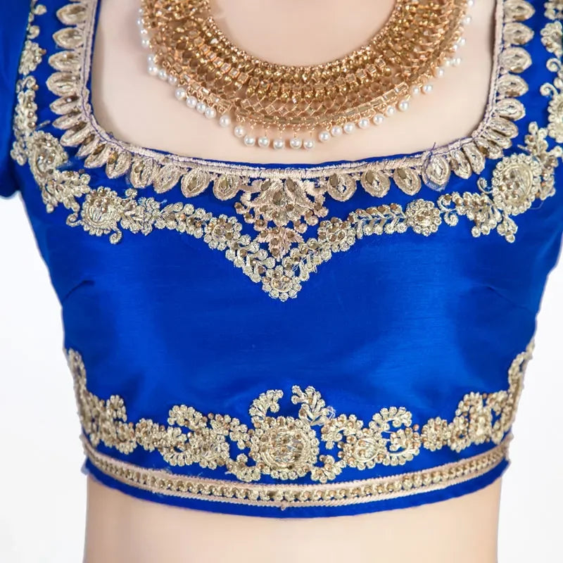 Indian Dress for Women Girl Lehenga Choli Set Tops Blouse Skirt Shawl Embroidery Bollywood Performance Pakistan Nepal Clothing