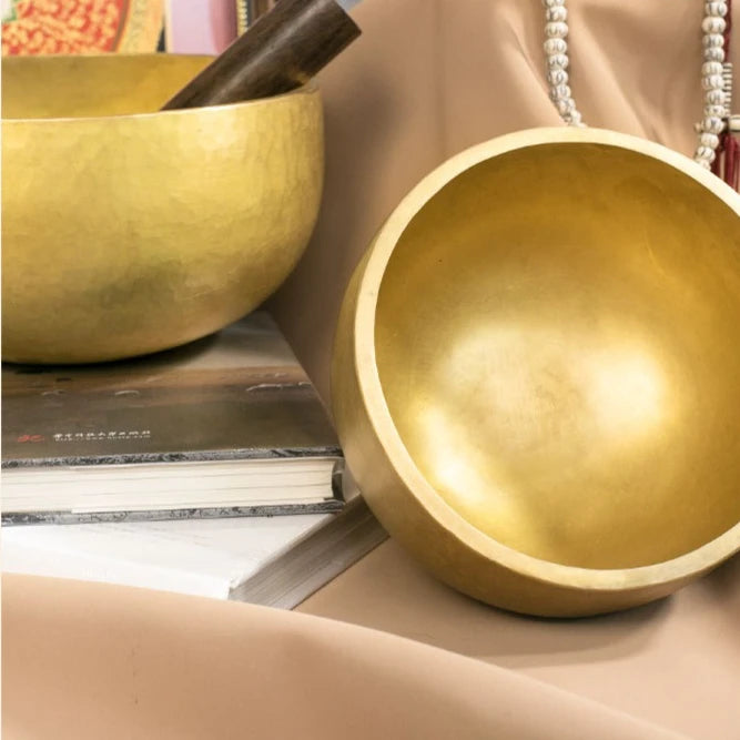 Nepalese Handmade Singing Bowls Yoga Tibet Buddha Meditation Healing Sound Therapy Copper Bowl Percussion Musical Instruments