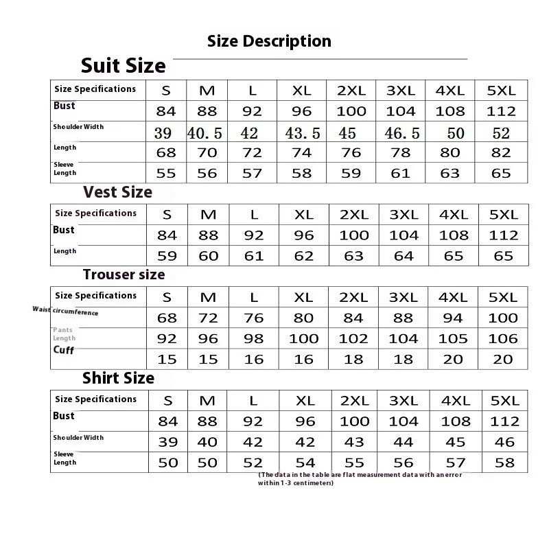 Mens Suit Set Business Casual Blazer Groom Groomsmen Wedding Tuxedo Two Piece Formal Office Wear Party Suit