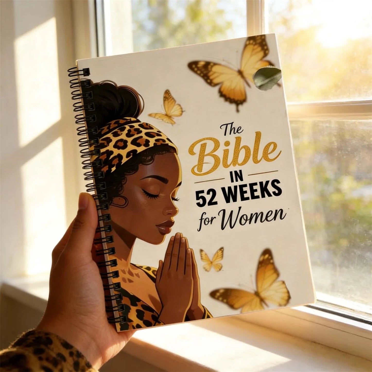 Women's One Year Bible Reading/Notes | 52 Week Christian Spiritual Guide | Daily Scripture Reading and Writing Practice Logbook