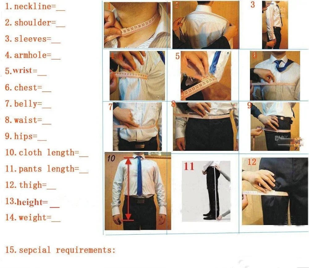 Handsome Single Breasted Men Suit Classic Long Coat Men Suit Fashion Hot Sell Male Set Daily Business Blazer Pants Vest