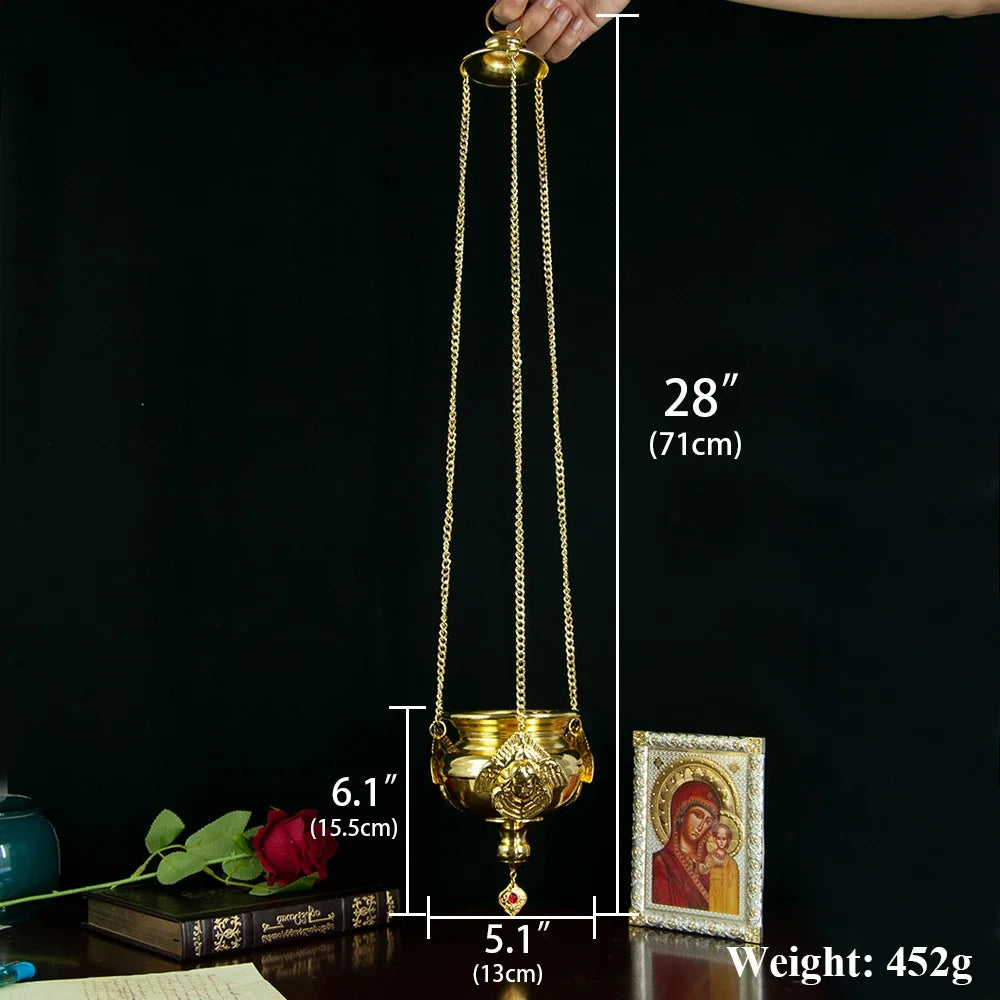 HTISOK Orthodox Wall Incense Burner Hook Set, High-Temperature Resistant Metal Material, Perfect for Home Wall Decoration