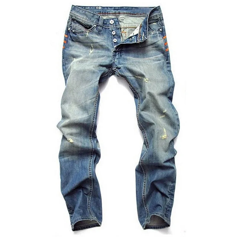 Cherub Fashion Button up Fly Ripped Nostalgic Jeans