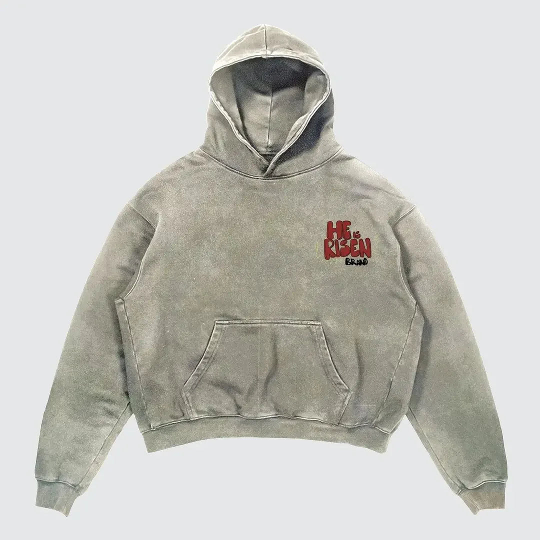 Cherub Spiritual Hooded Sweatshirt/ Harajuku Pattern Printed