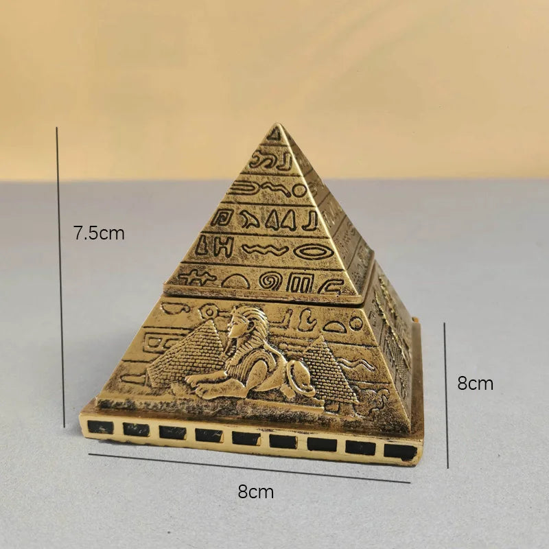 Ancient Egypt Isis Statue Egyptian Magic Marriage Goddess Figurines Resin Pyramid Obelisk Sculpture Crafts Home Decortion