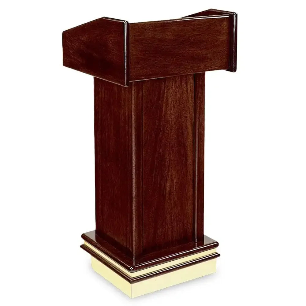 Solid Wooden Podium Lectern Stand Pulpit For Churches Conference Rostrum