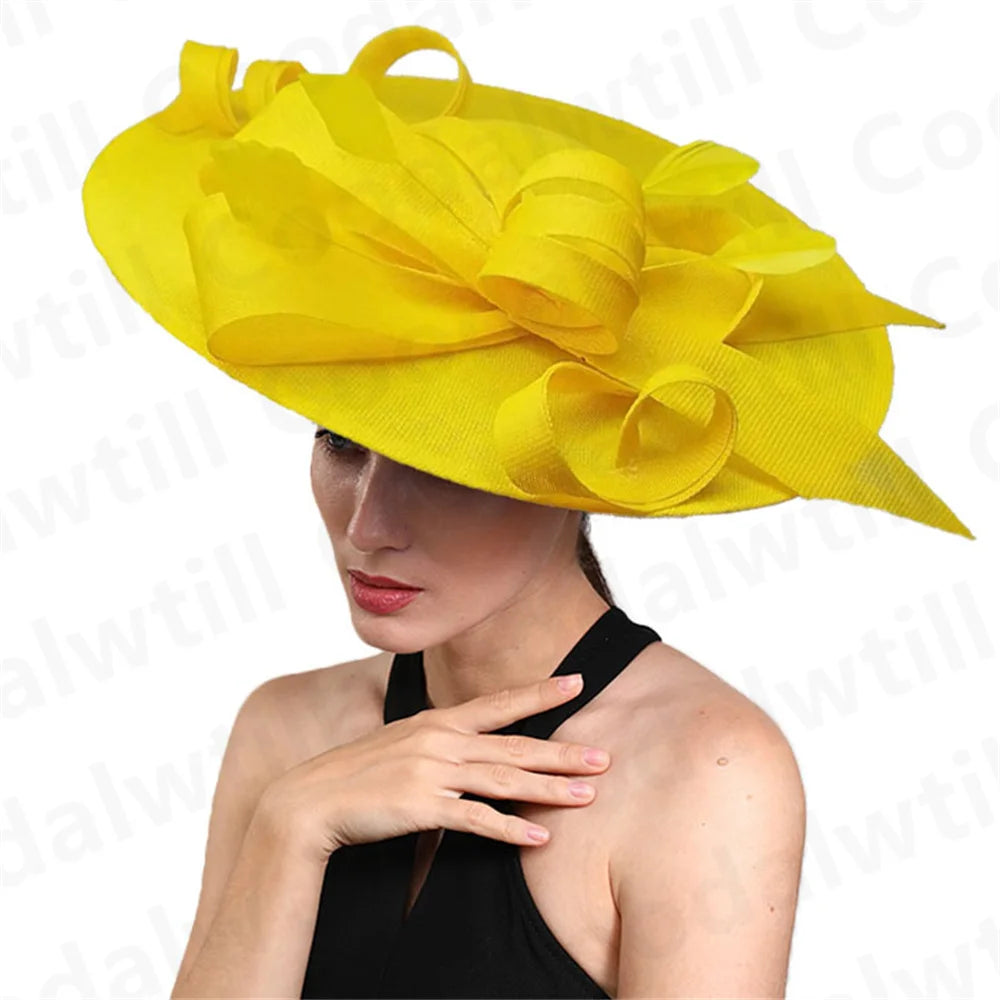 Cherub Women Royal church Hat (Fascinator Hair Clip)