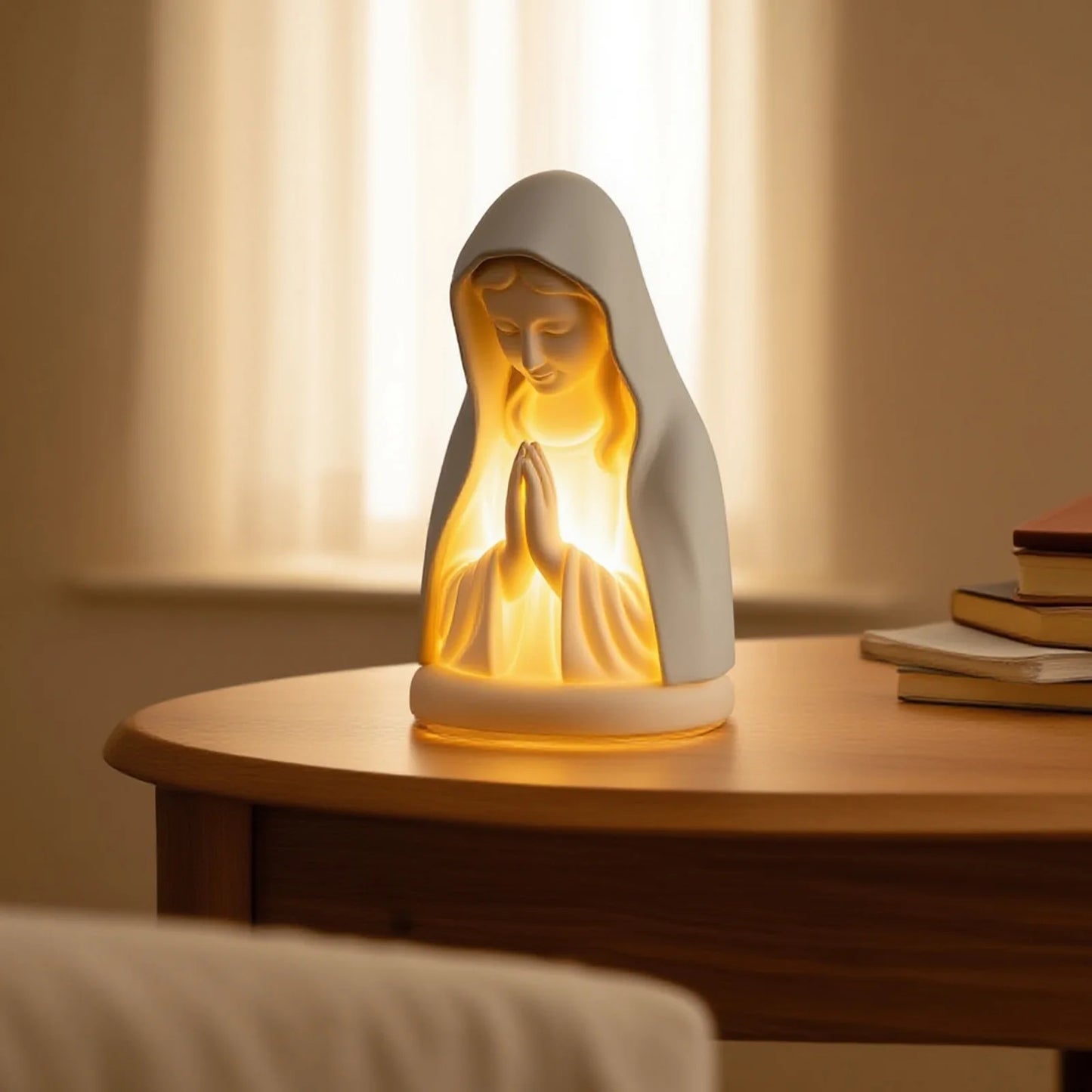 Praying Women Statue Resin Elegant Our Lady Prayer Desktop Ornaments Home Decor Best Gift for Believers