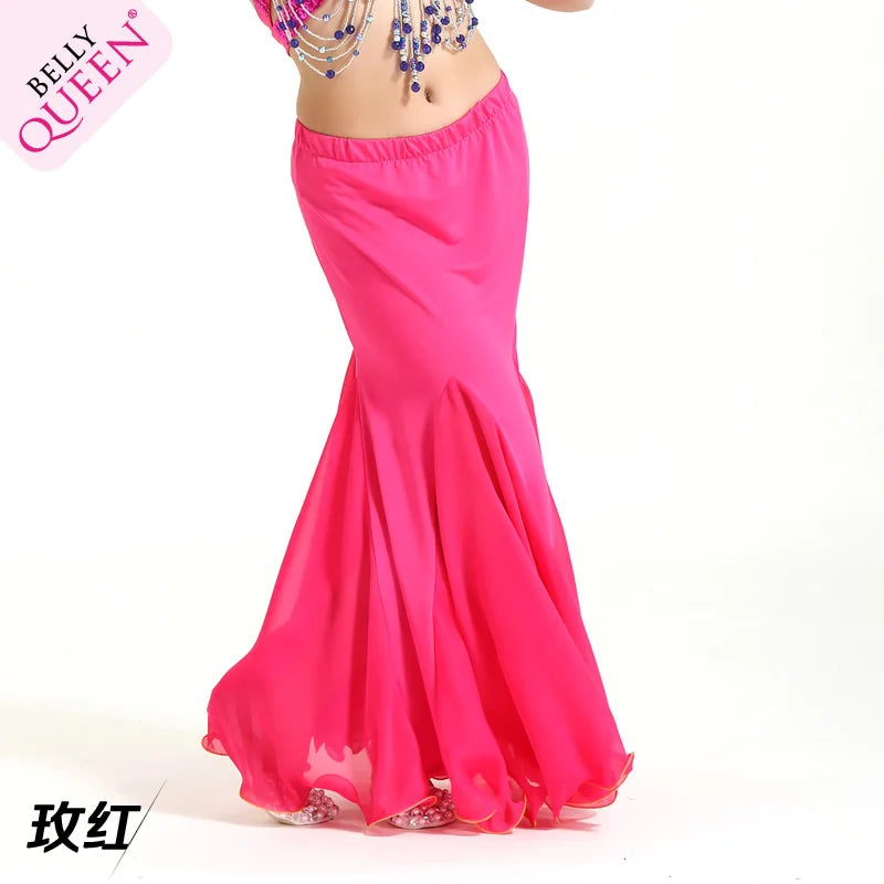 Customized Children's Belly Dance Costumes Skirt Indian Dance Clothes Performance Costume Set Long Tail Skirt Kid