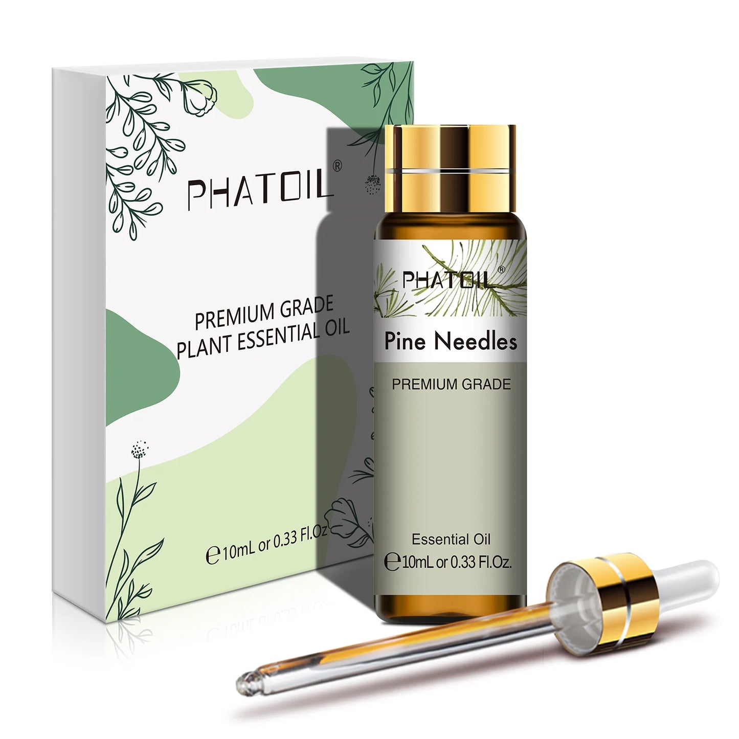 PHATOIL 10ml Lemon Eucalyptus Spearmint Lemongrass Aromatherapy Essential Oil For Diffuser Candle Making DIY Scented Product