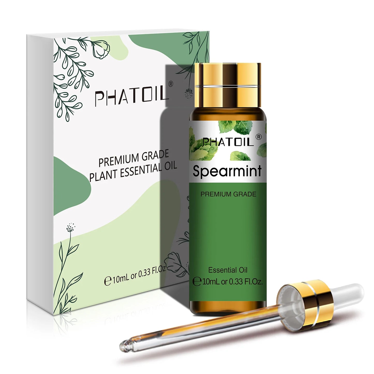 PHATOIL 10ml Lemon Eucalyptus Spearmint Lemongrass Aromatherapy Essential Oil For Diffuser Candle Making DIY Scented Product