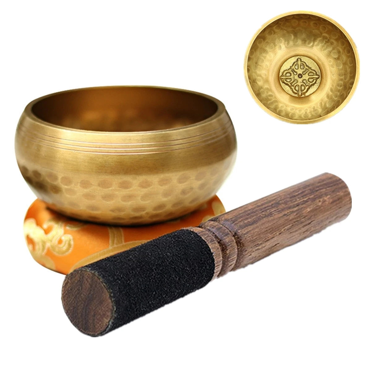 Miwayer Sing Bowl Nepal handmade Tibet Buddha sound bowl Music  Yoga Copper Sound Therapy Religious Supplies Tibetan Singing