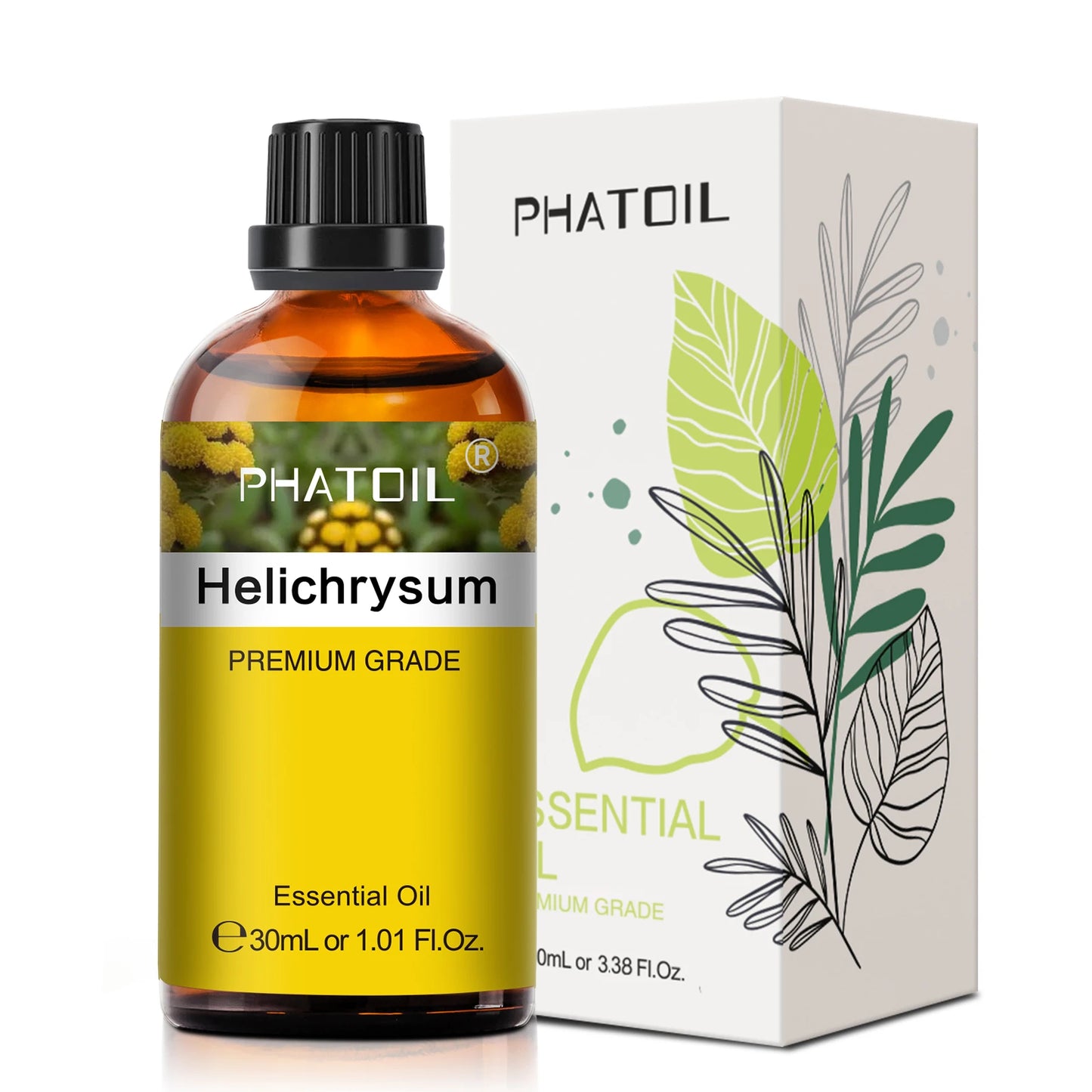PHATOIL 30ml Aromatherapy Essential Oil Lavender Eucalyptus Vanilla Sweet Orange Aroma Oils For Diffuser Candle Making DIY Soap