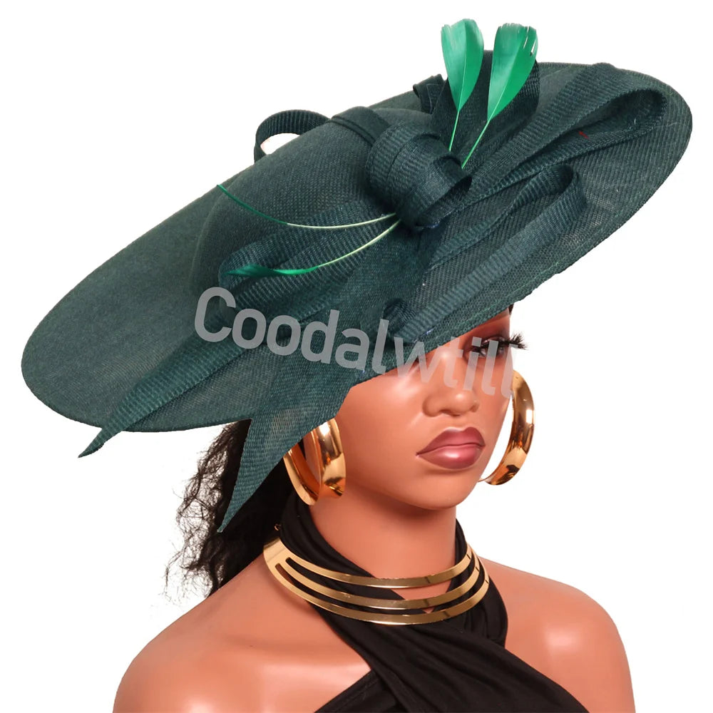Cherub Women Royal church Hat (Fascinator Hair Clip)