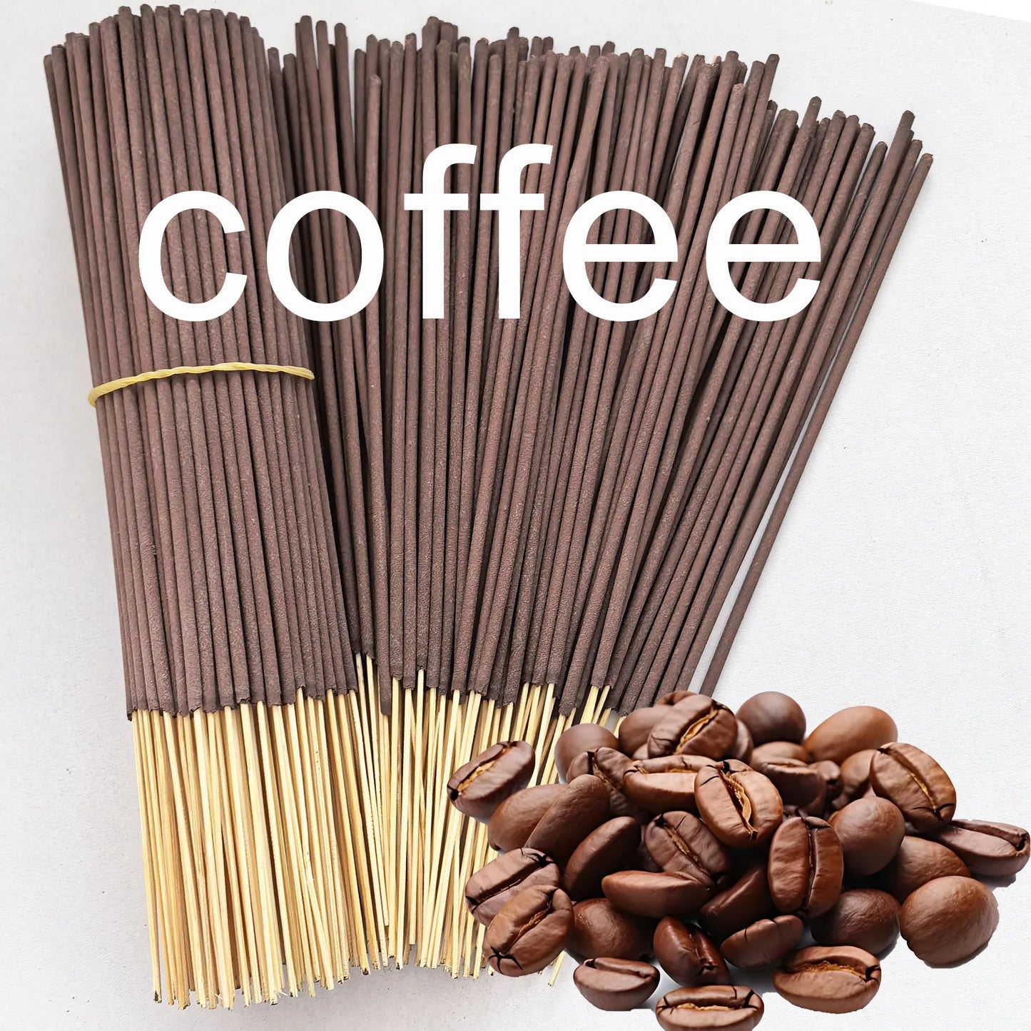 (11)/(77)/(141) Pcs, High-Grade Coffee-Scented Incense Sticks, Made of Natural Fragrance Powder, More Suitable for Those Who Love the Coffee Scent, a Must-Have for Home with Long-Lasting Fragrance