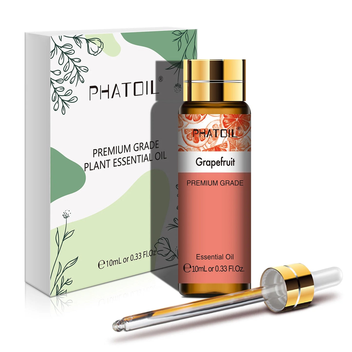 PHATOIL 10ml Lemon Eucalyptus Spearmint Lemongrass Aromatherapy Essential Oil For Diffuser Candle Making DIY Scented Product