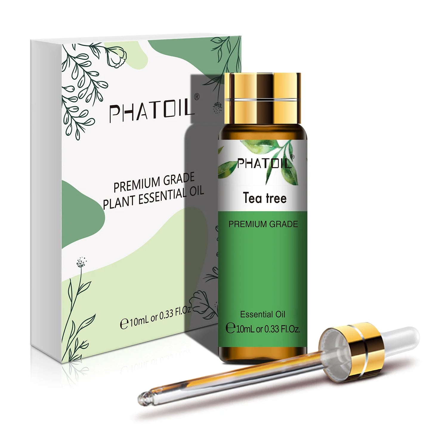 PHATOIL 10ml Lemon Eucalyptus Spearmint Lemongrass Aromatherapy Essential Oil For Diffuser Candle Making DIY Scented Product