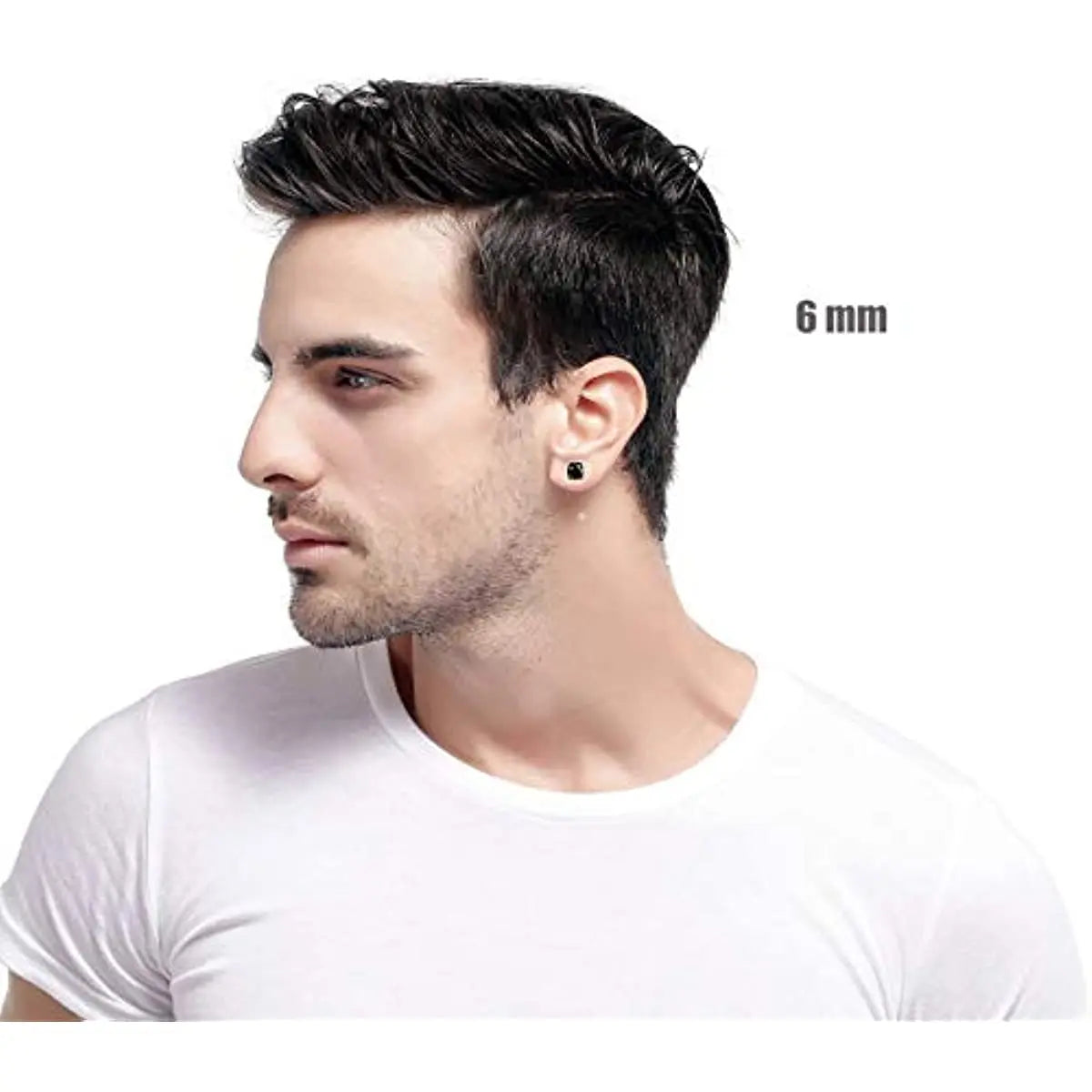 2PCS Non-pierced Magnetic Earrings for Men/ Women Magnet Ear Clips Ear Stud